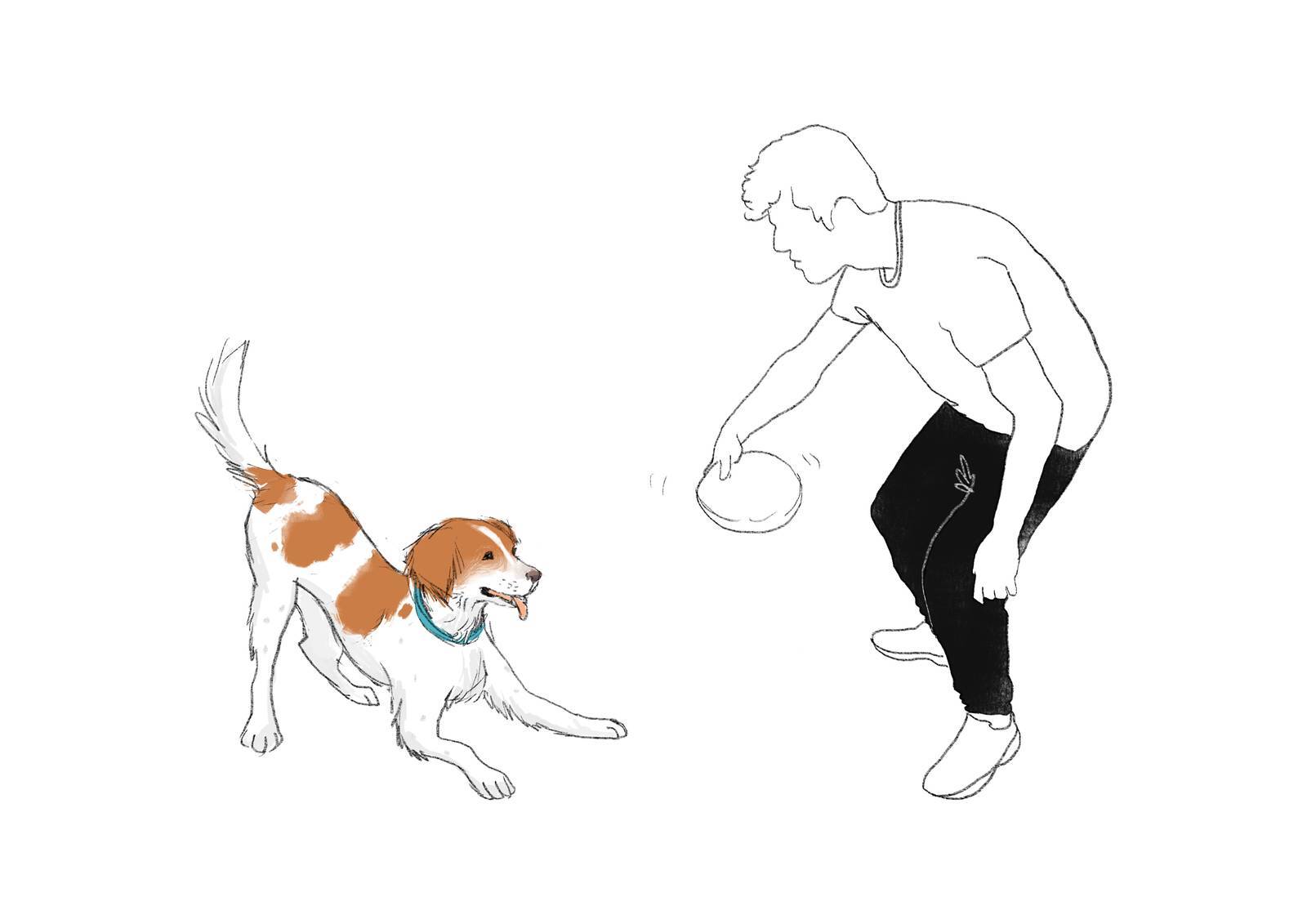 juega sin invadir su espacio