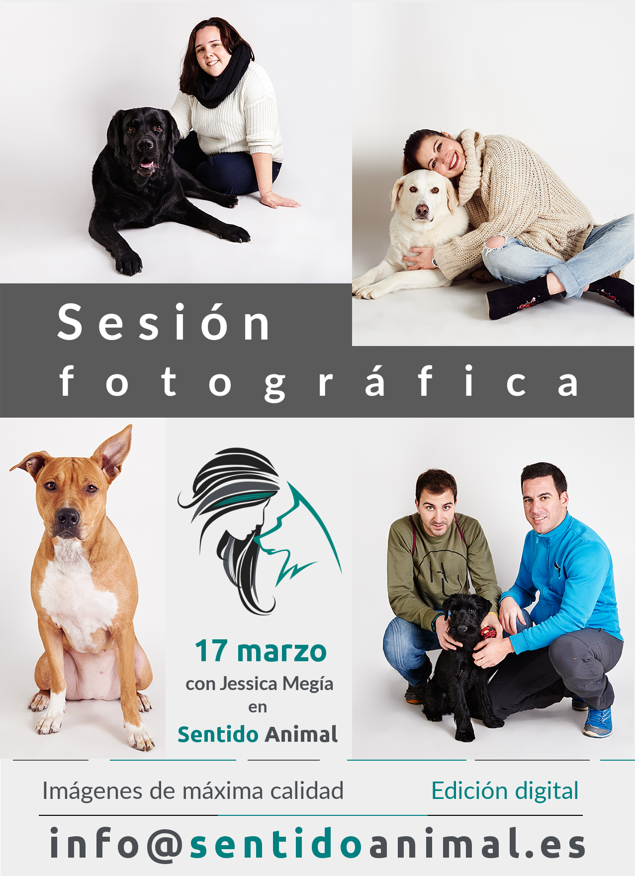 sesión fotográfica de animales