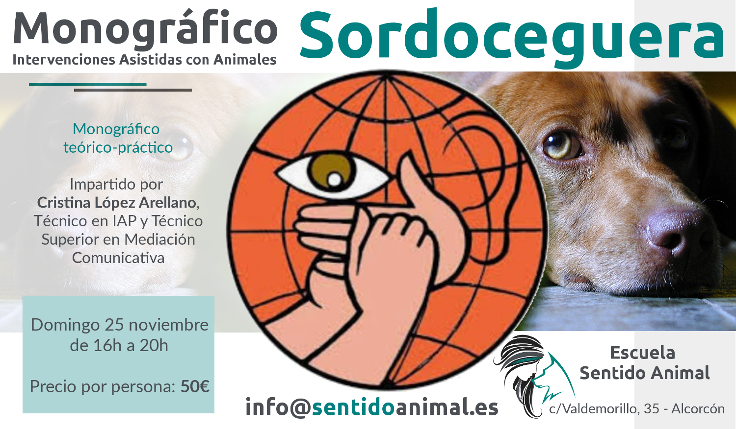 Sordoceguera Monográfico en Escuela Sentido Animal